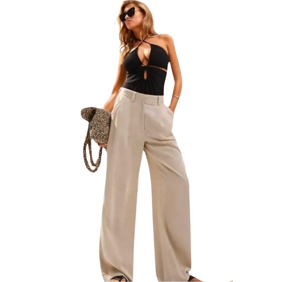 BCBG MAXAZRIA Jesper wide Leg Pant - Picture 1 of 12
